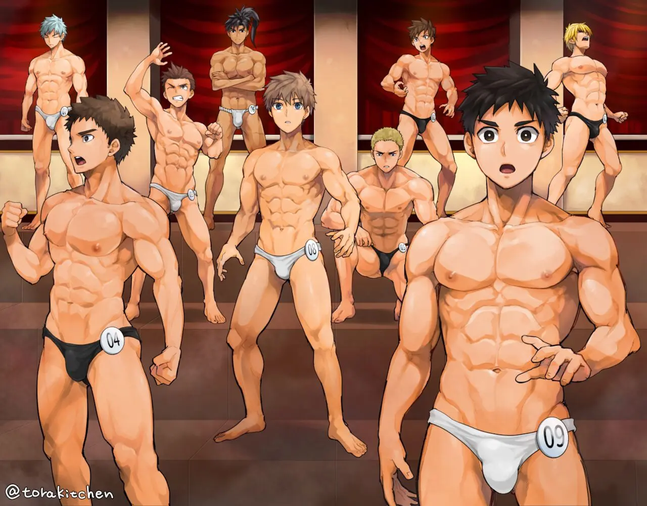 การ์ตูนผู้ชายหล่อเท่ 167