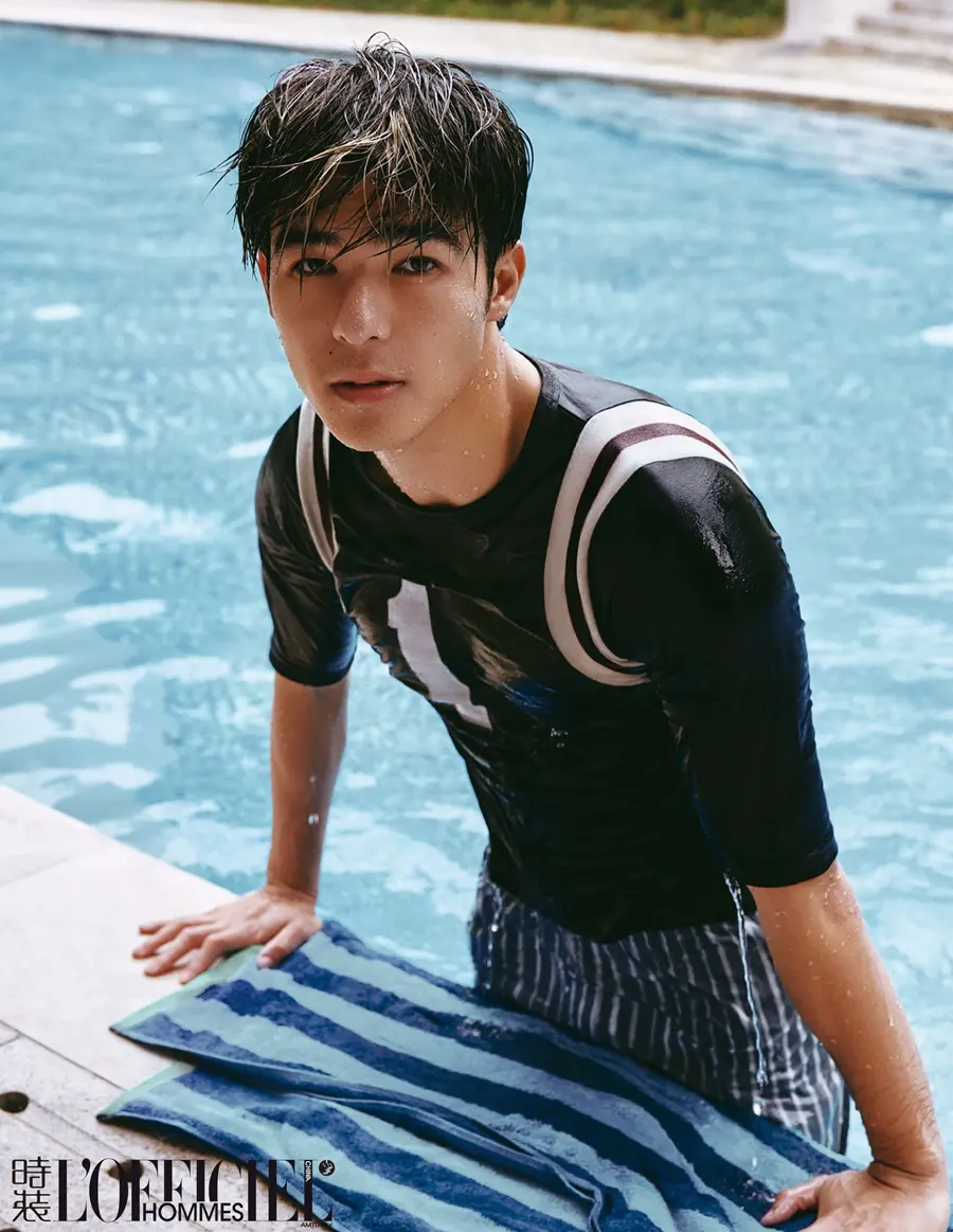 Edward Chen @ L&rsquo;Officiel Hommes China August 2024