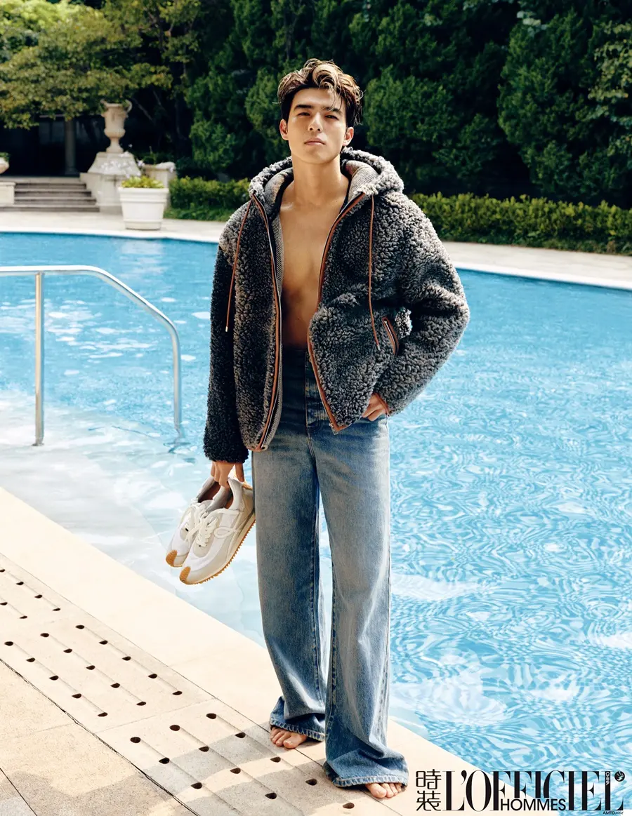 Edward Chen @ L&rsquo;Officiel Hommes China August 2024