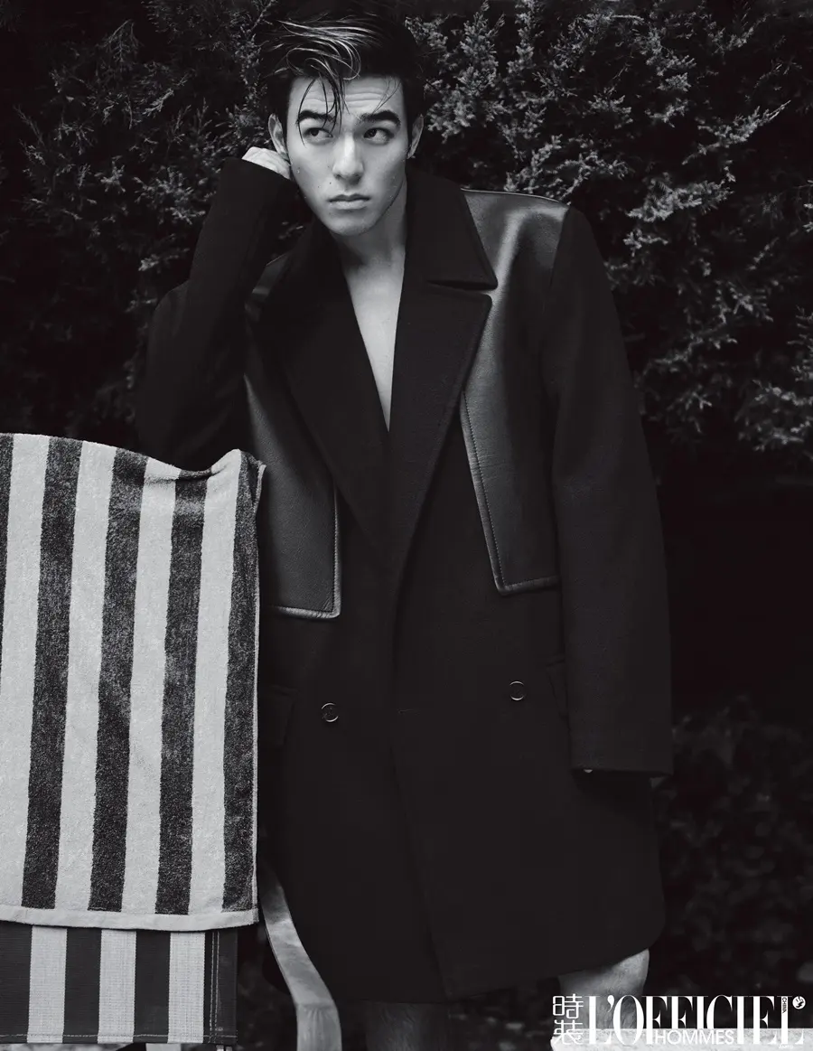 Edward Chen @ L&rsquo;Officiel Hommes China August 2024