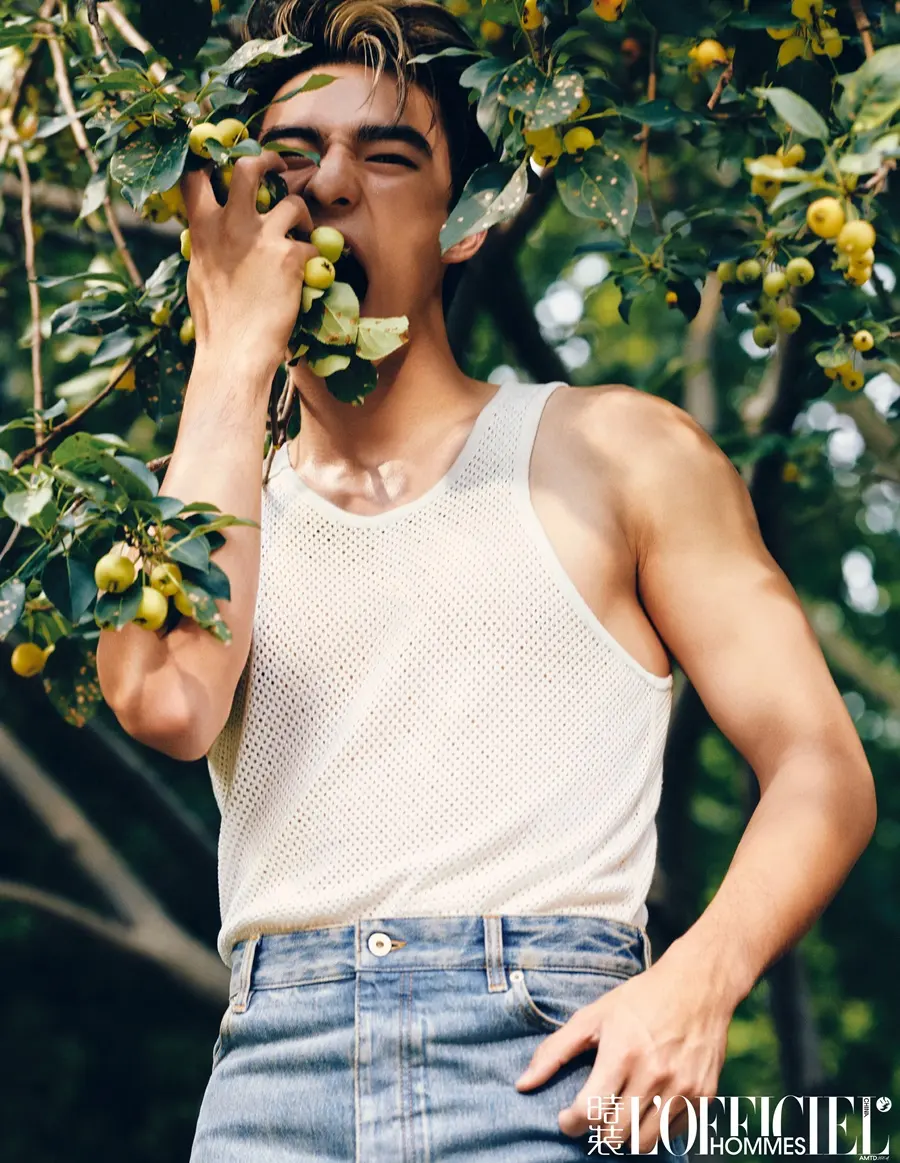 Edward Chen @ L&rsquo;Officiel Hommes China August 2024