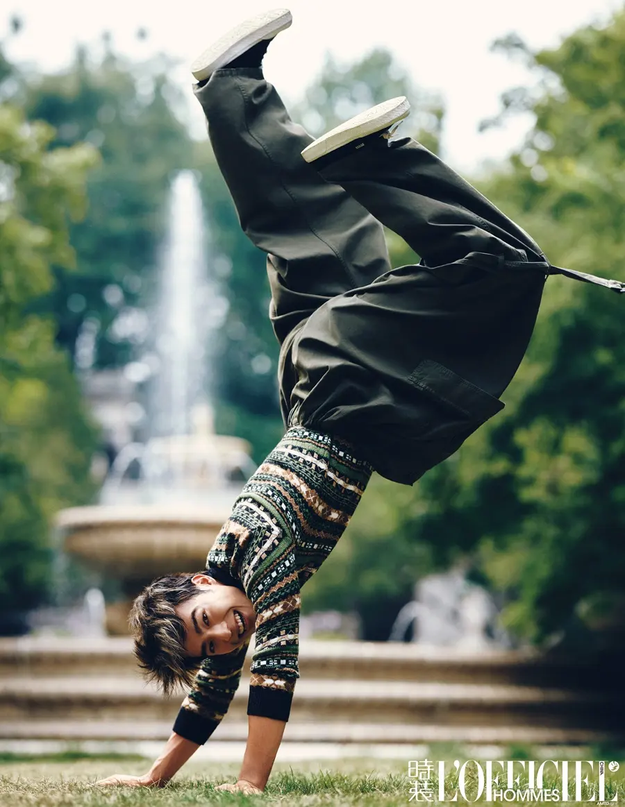 Edward Chen @ L&rsquo;Officiel Hommes China August 2024