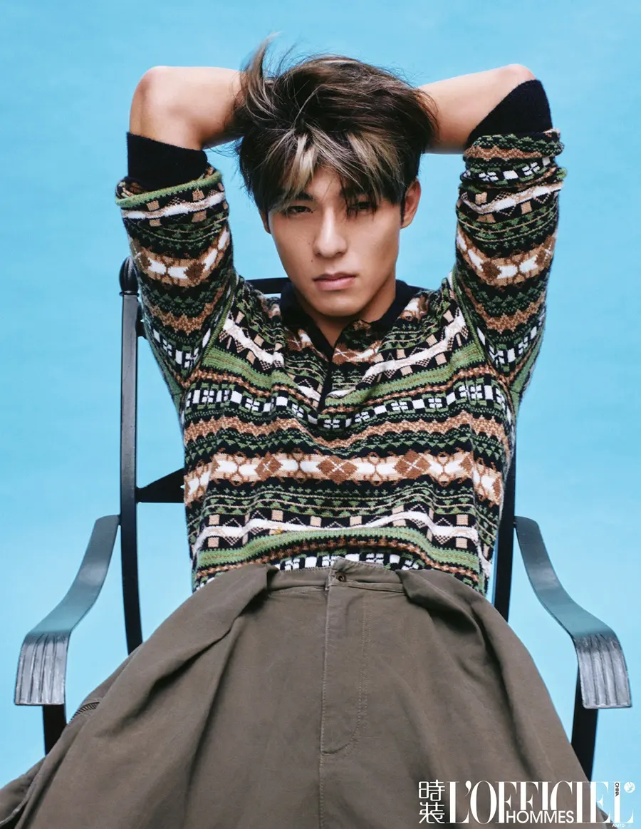 Edward Chen @ L&rsquo;Officiel Hommes China August 2024