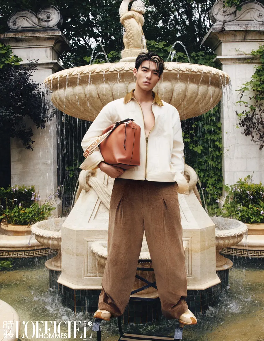 Edward Chen @ L&rsquo;Officiel Hommes China August 2024