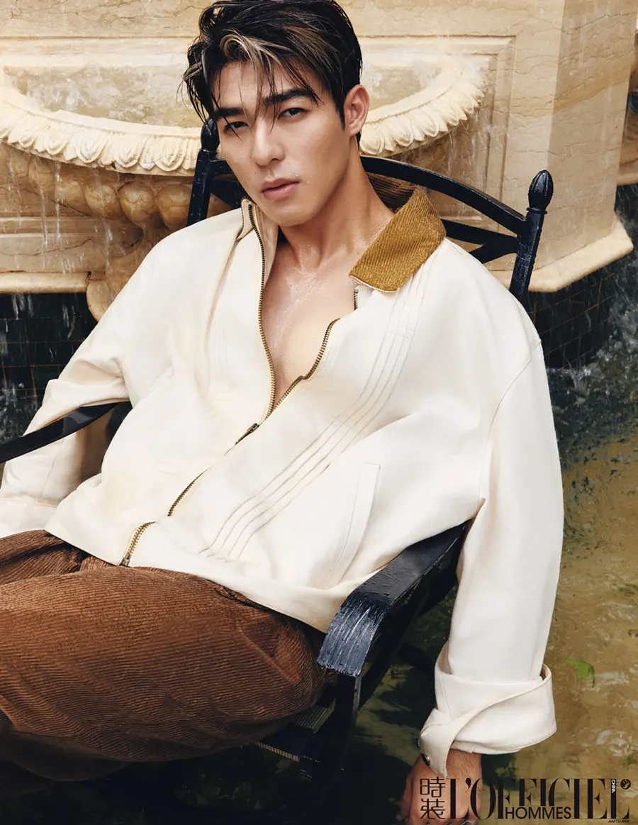 Edward Chen @ L&rsquo;Officiel Hommes China August 2024