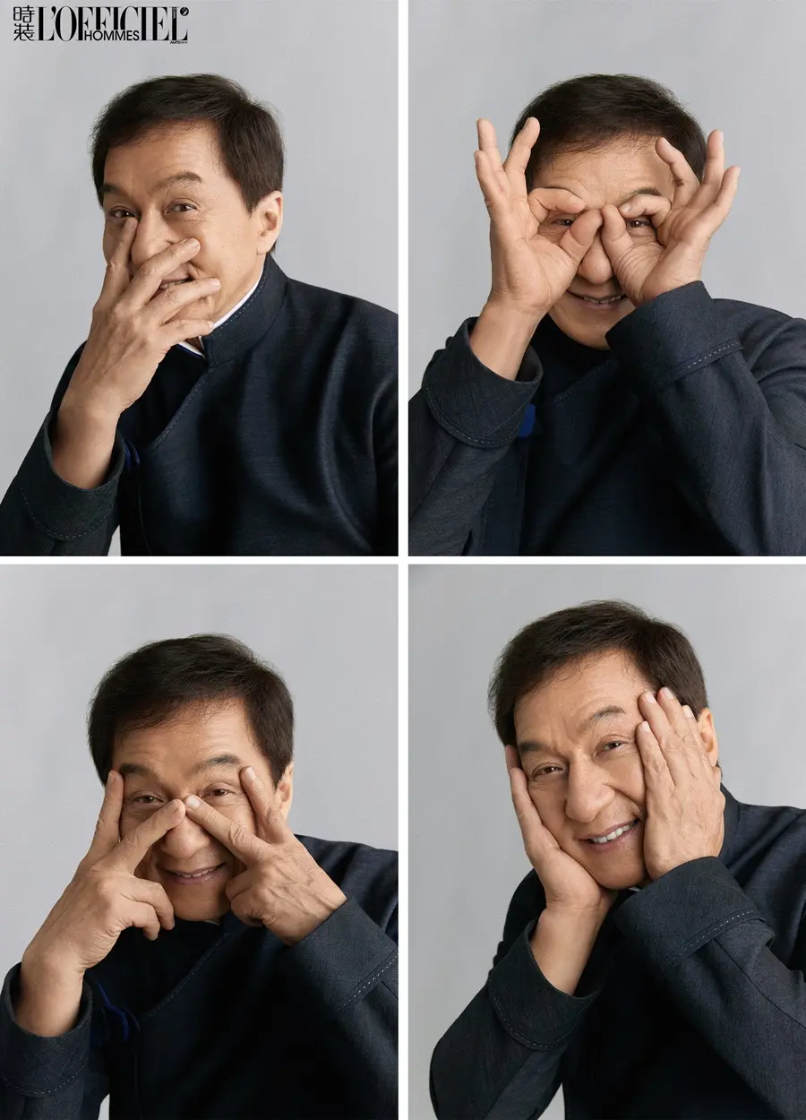 Jackie Chan @ L&rsquo;Officiel Hommes China October 2024
