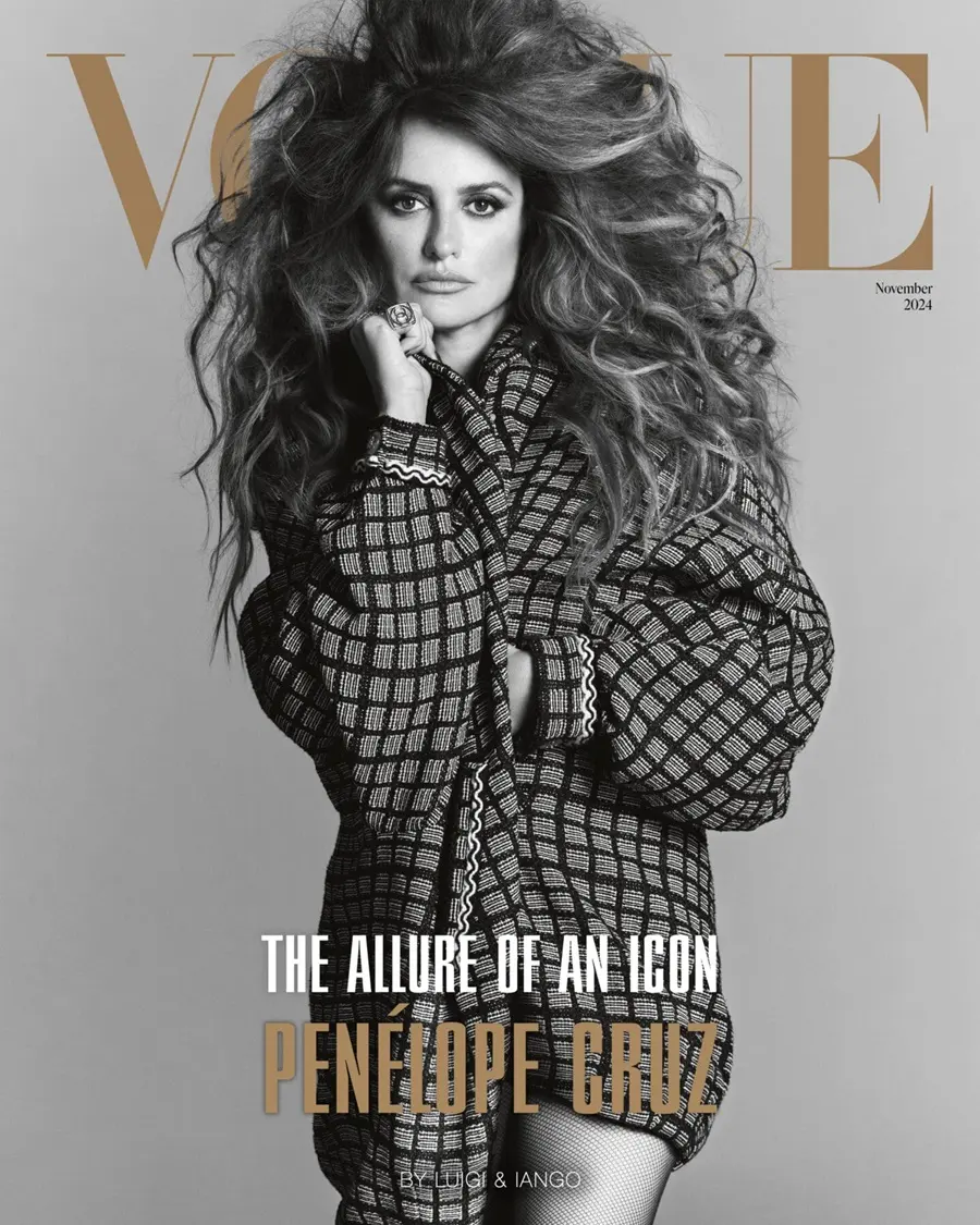 Pen&eacute;lope Cruz @ VOGUE HK November 2024