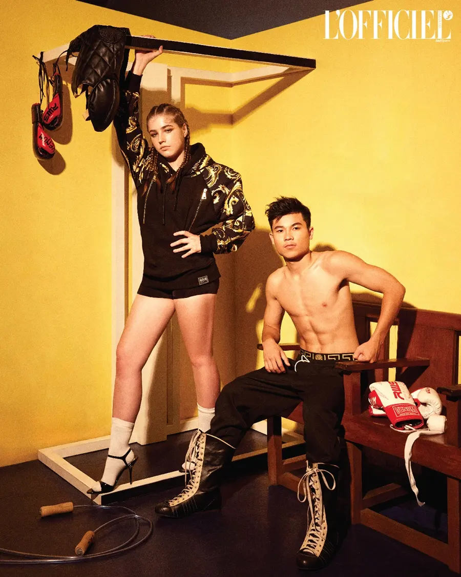ขุนศึกเล็ก บูมเด็กเซียน & มารี เดส์ ลีส ไฮนซ์ @ L&rsquo;OFFICIEL Thailand November 2024