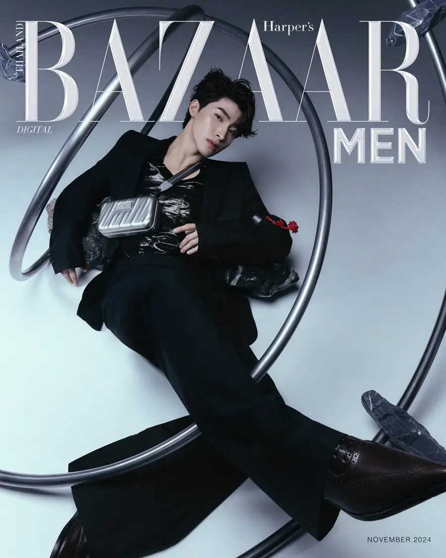 บลู พงศ์ทิวัตถ์ @ Harper's BAZAAR MEN Thailand November 2024