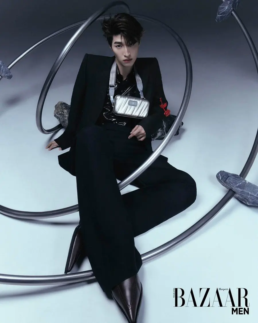 บลู พงศ์ทิวัตถ์ @ Harper's BAZAAR MEN Thailand November 2024