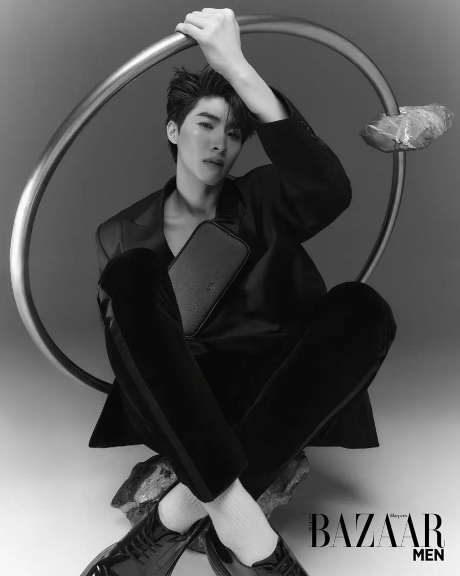 บลู พงศ์ทิวัตถ์ @ Harper's BAZAAR MEN Thailand November 2024