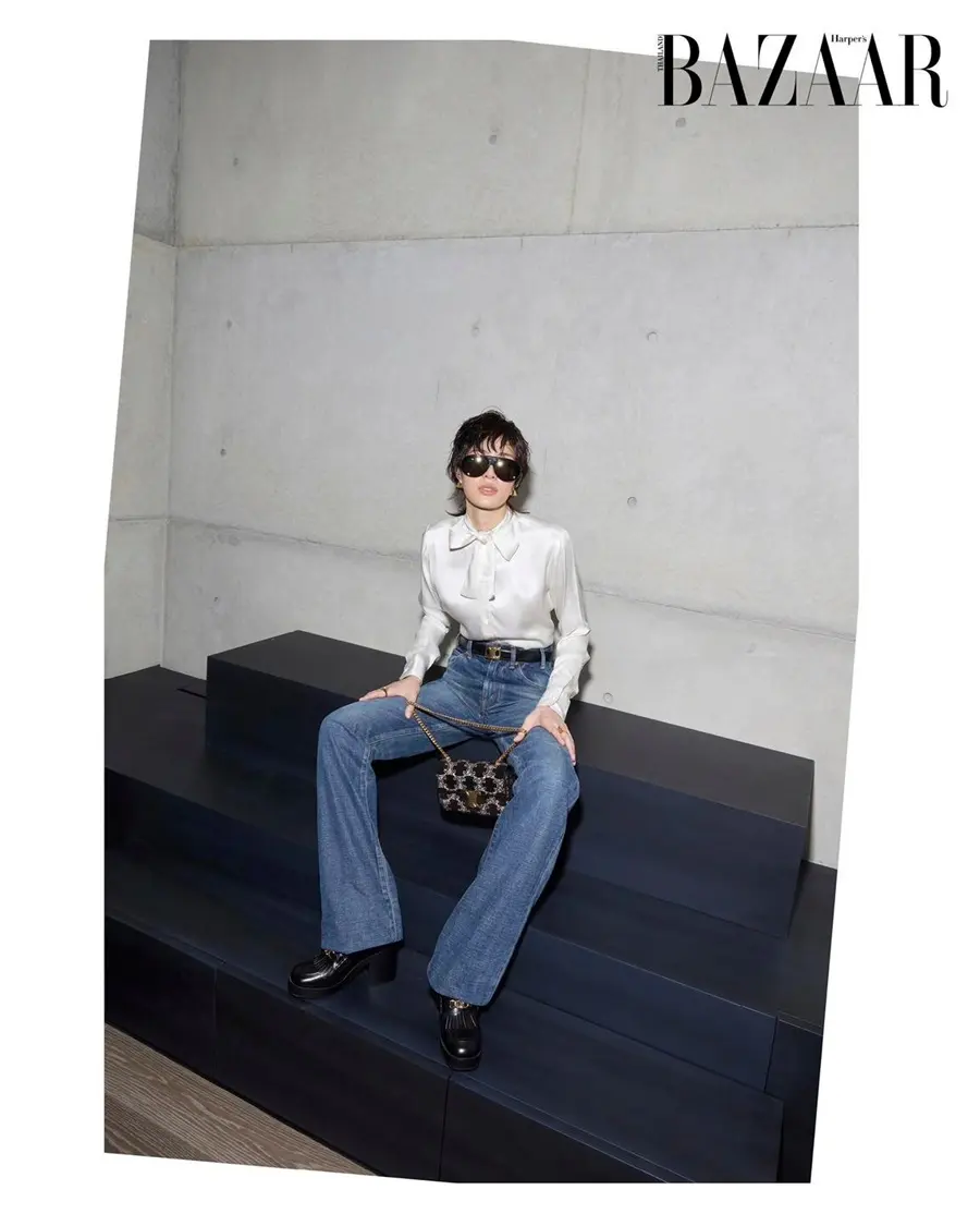 หลิงหลิง-ศิริลักษณ์ คอง @ Harper's BAZAAR Thailand December 2024