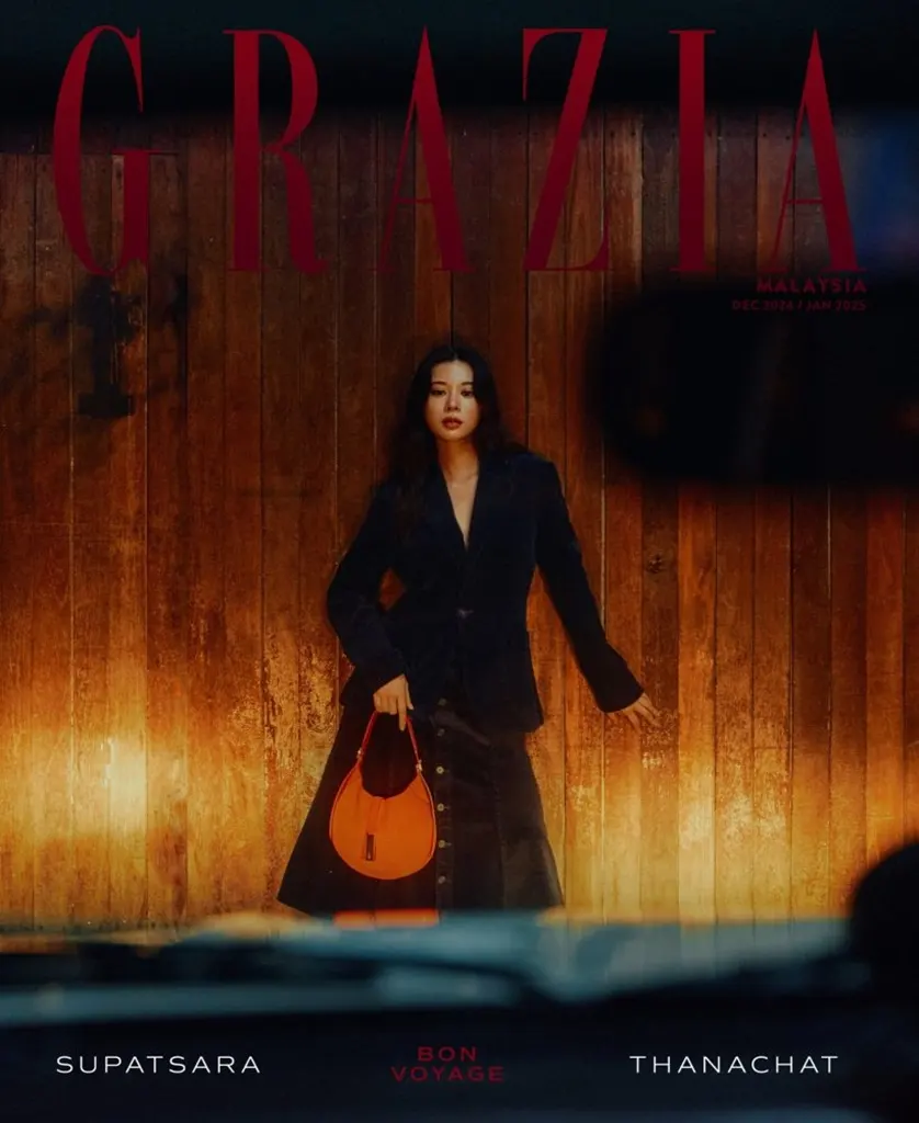 เก้า สุภัสสรา @ GRAZIA Malaysia December 2024-January 2025
