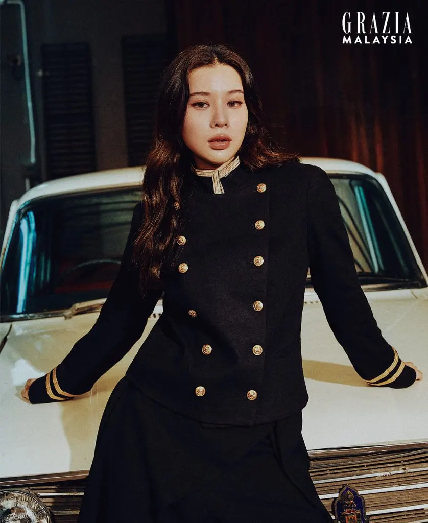 เก้า สุภัสสรา @ GRAZIA Malaysia December 2024-January 2025