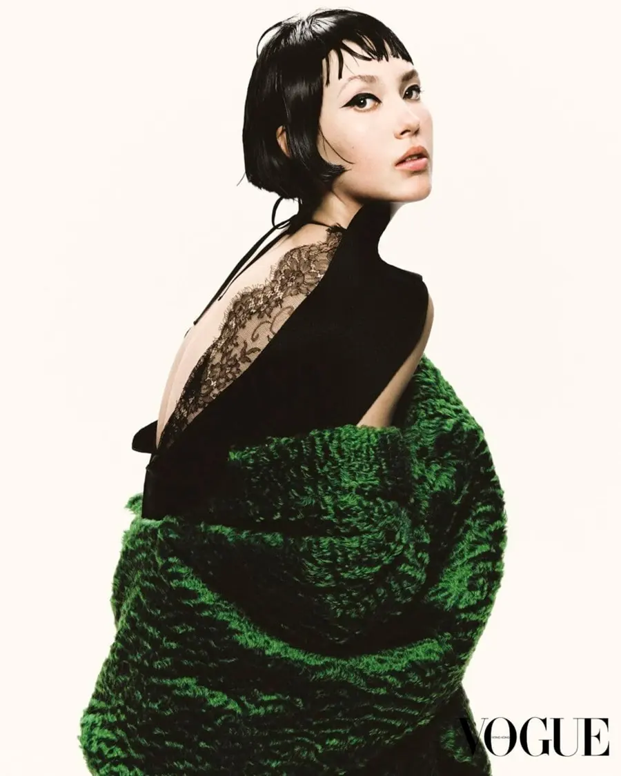 Eileen Gu @ VOGUE Hong Kong December 2024