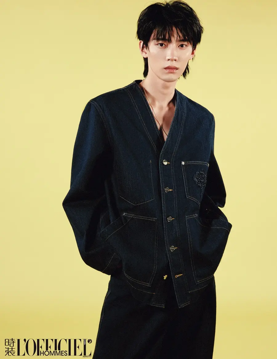 Zhou Yiran @ L&rsquo;OFFICIEL HOMMES China November 2024