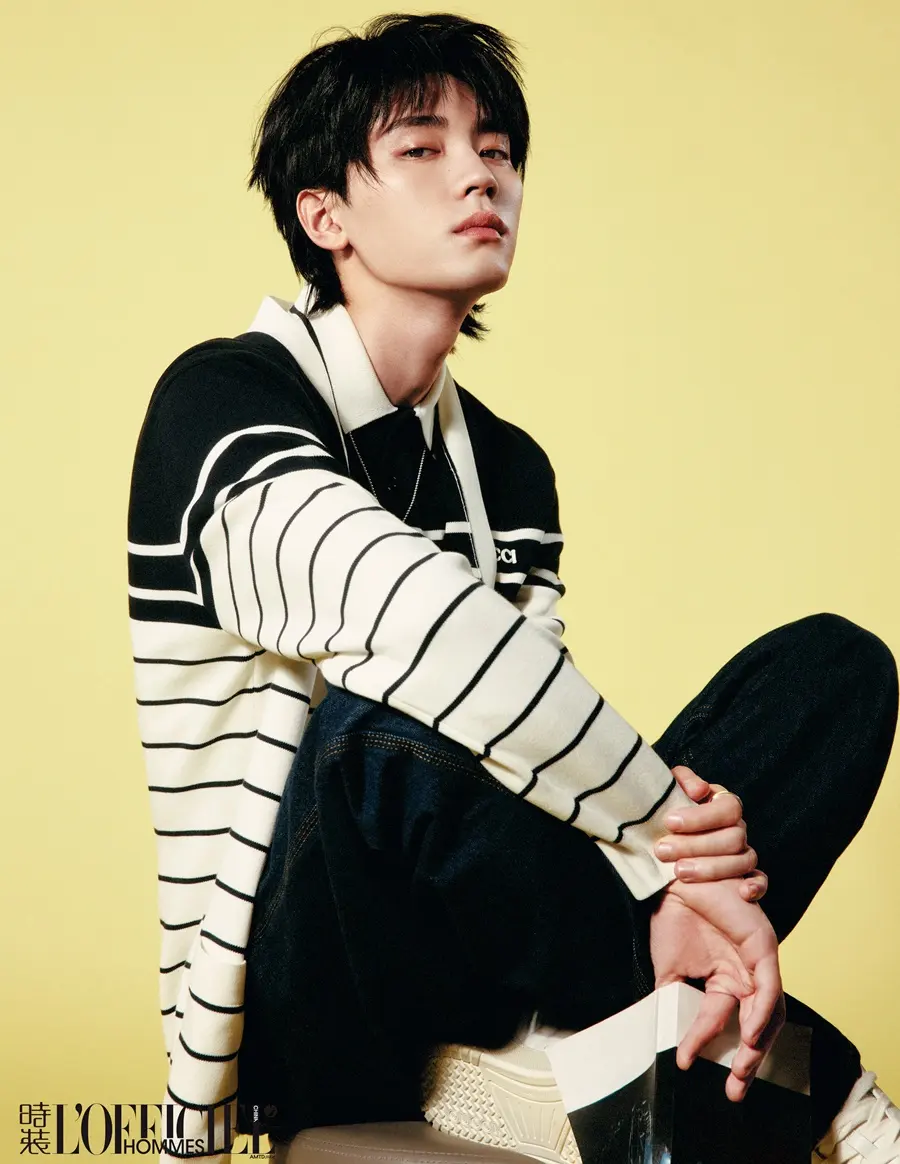 Zhou Yiran @ L&rsquo;OFFICIEL HOMMES China November 2024