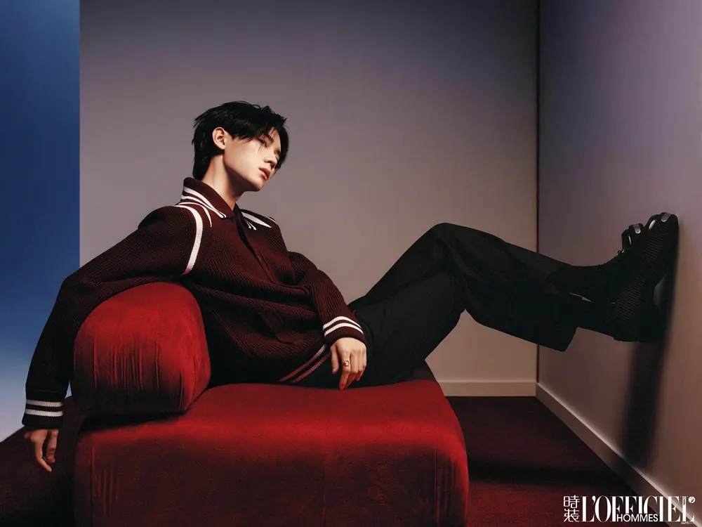 Zhou Yiran @ L&rsquo;OFFICIEL HOMMES China November 2024