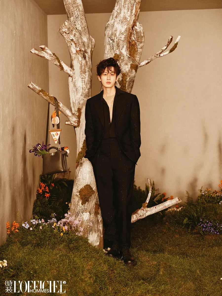 Cheng Yi @ L&rsquo;OFFICIEL HOMMES China December 2024