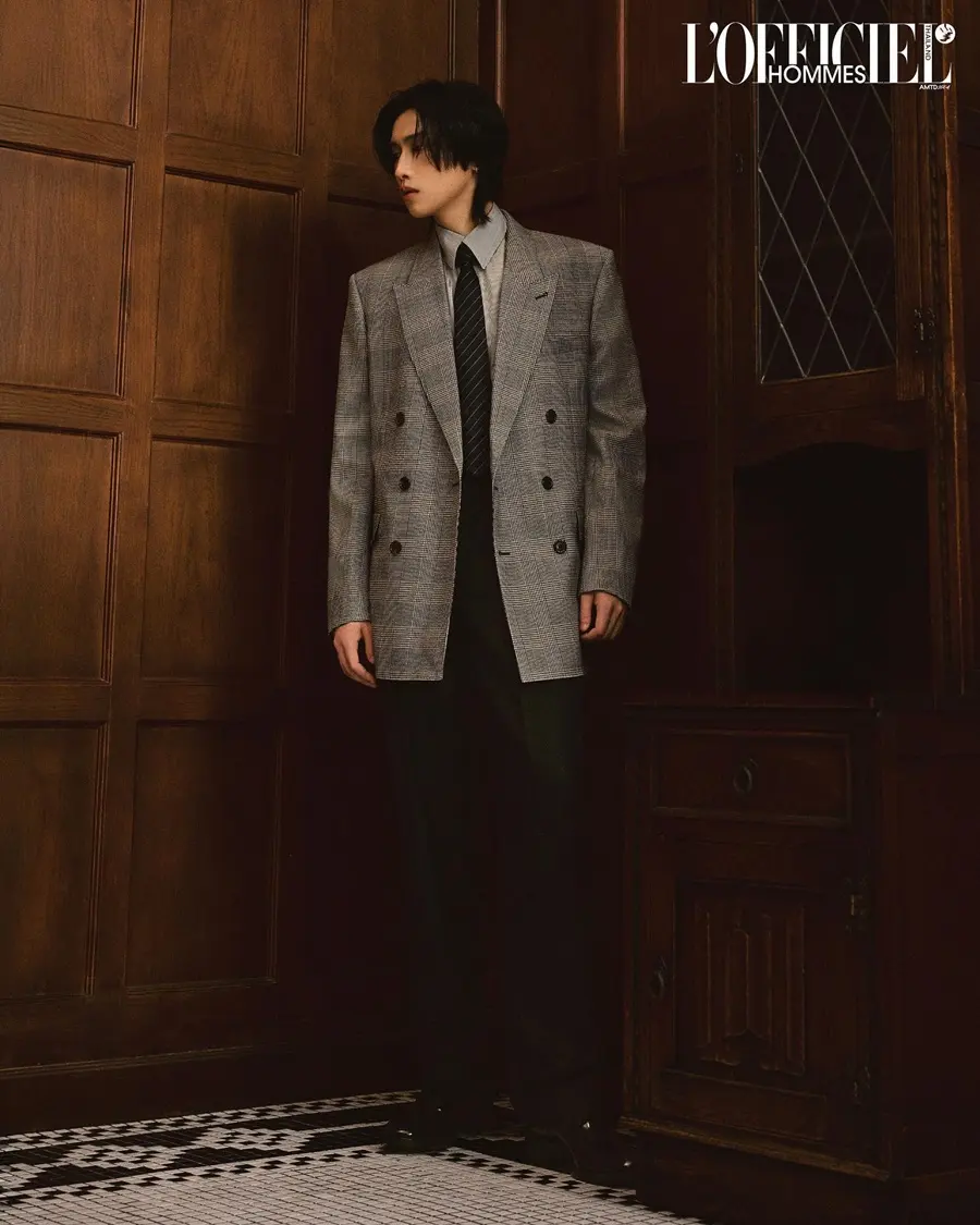 เจษ-เจษฎ์พิพัฒ & ไบเบิ้ล-วิชญ์ภาส @ L&rsquo;OFFICIEL HOMMES Thailand December 2024