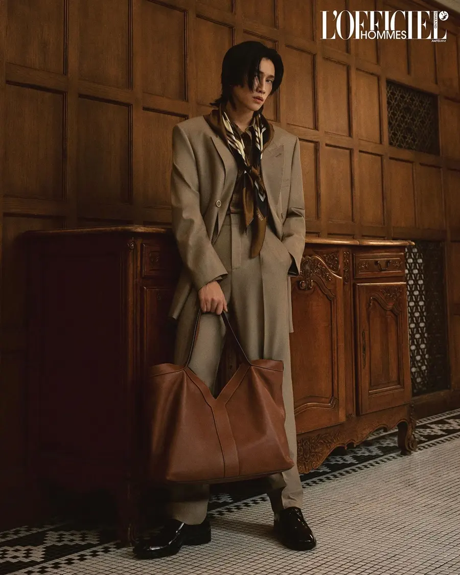 เจษ-เจษฎ์พิพัฒ & ไบเบิ้ล-วิชญ์ภาส @ L&rsquo;OFFICIEL HOMMES Thailand December 2024