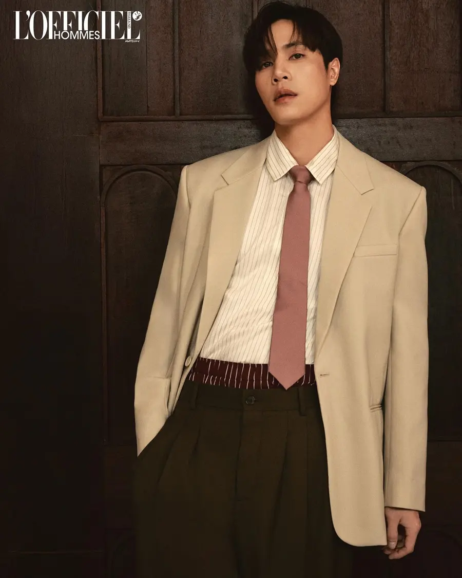 เจษ-เจษฎ์พิพัฒ & ไบเบิ้ล-วิชญ์ภาส @ L&rsquo;OFFICIEL HOMMES Thailand December 2024