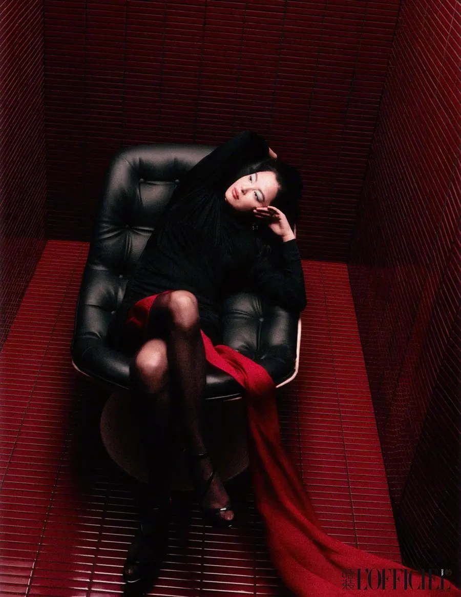 Xin Zhilei @ L&rsquo;OFFICIEL China January 2025