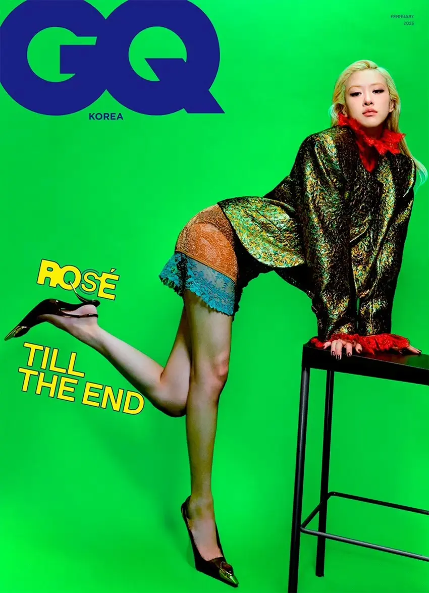 ROS&Eacute; @ GQ Korea February 2025