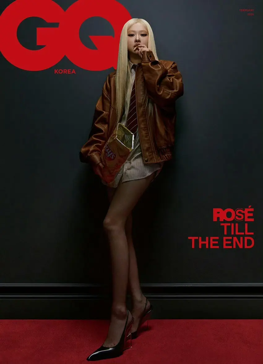ROS&Eacute; @ GQ Korea February 2025