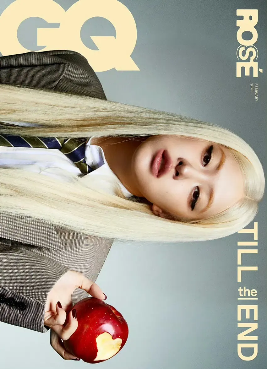 ROS&Eacute; @ GQ Korea February 2025