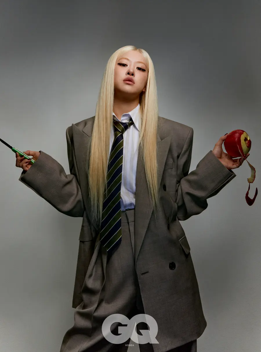 ROS&Eacute; @ GQ Korea February 2025