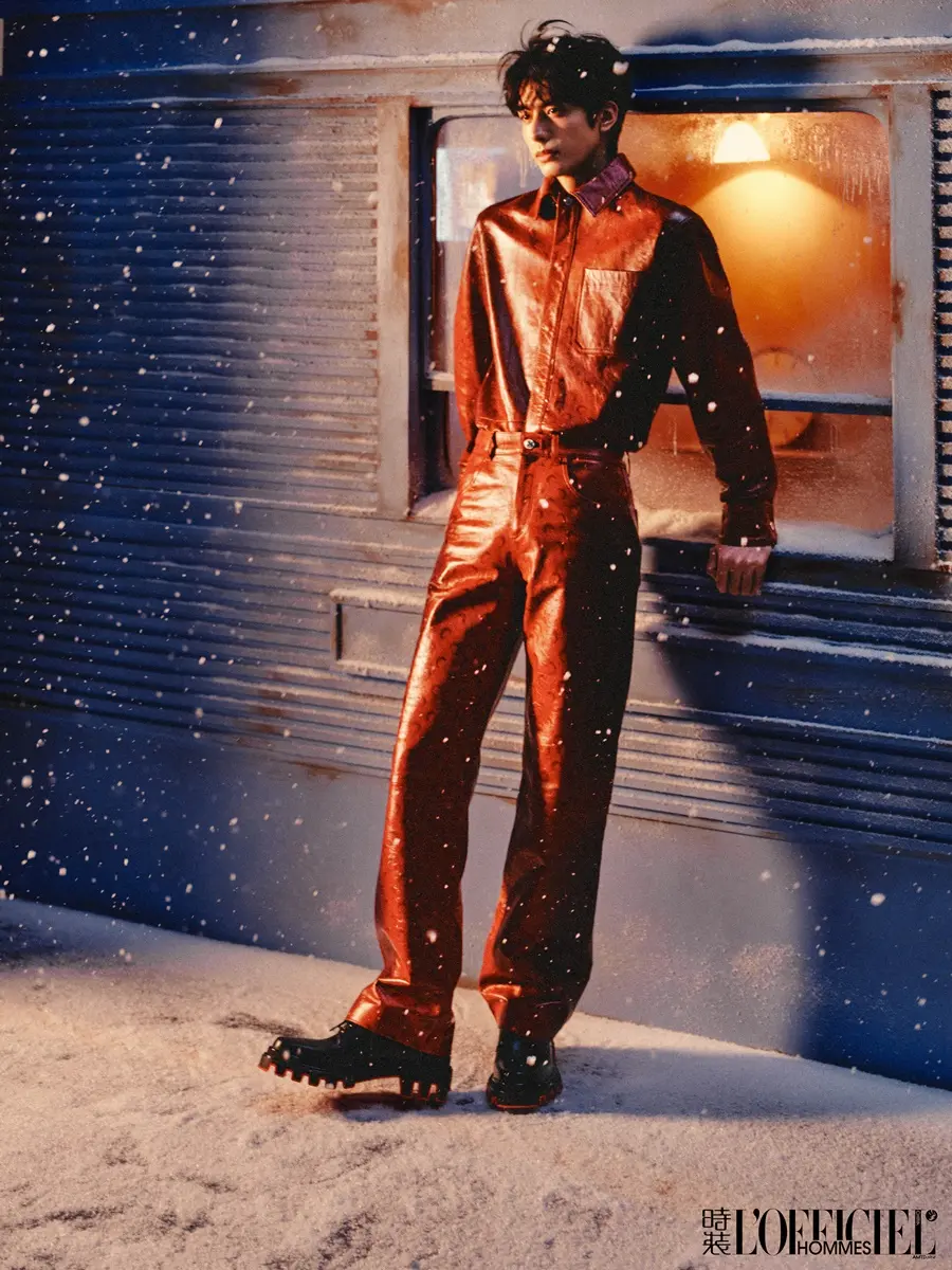 Song Weilong @ L&rsquo;OFFICIEL HOMMES China January 2025
