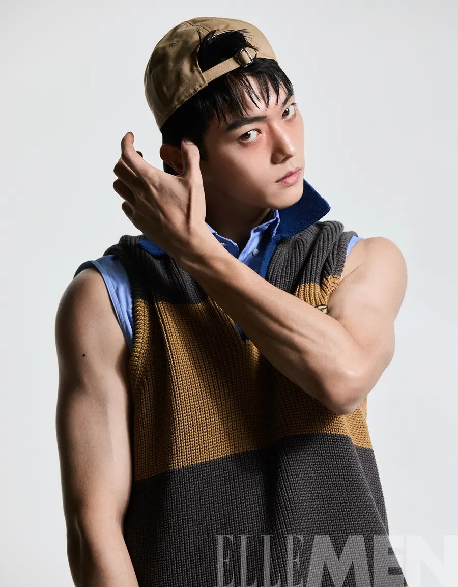 Xu Kai @ ELLEMEN China February 2025