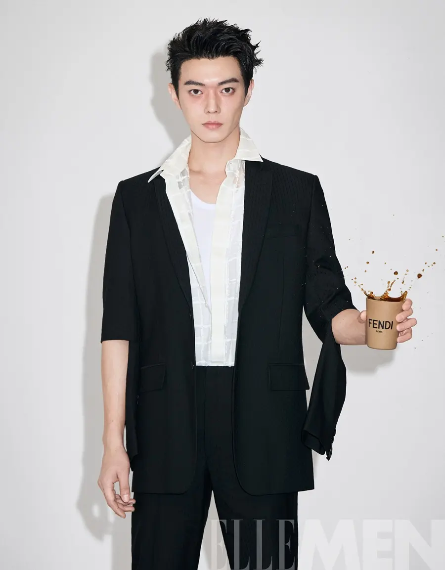 Xu Kai @ ELLEMEN China February 2025