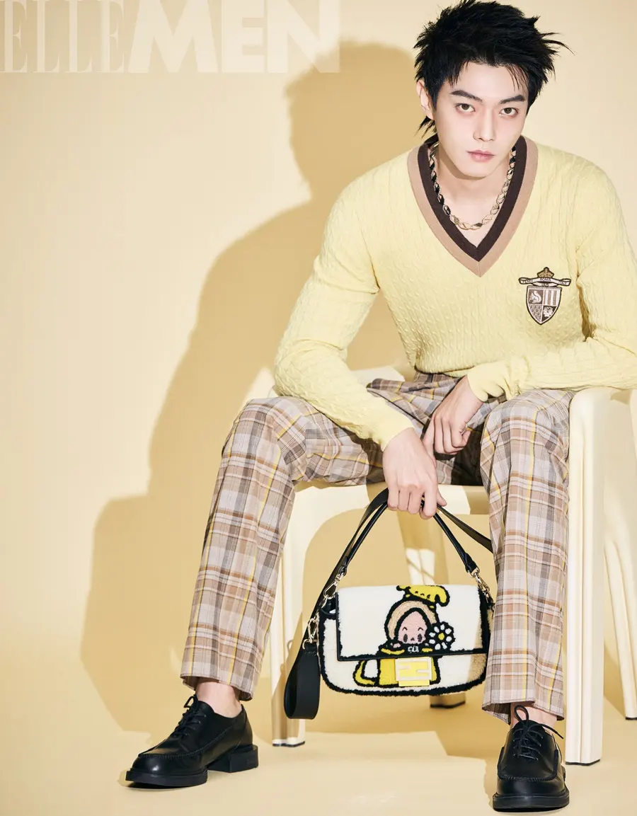 Xu Kai @ ELLEMEN China February 2025