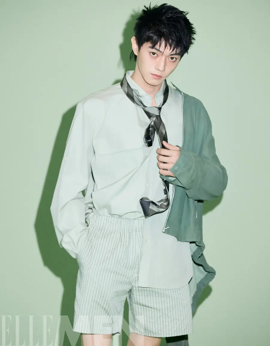 Xu Kai @ ELLEMEN China February 2025