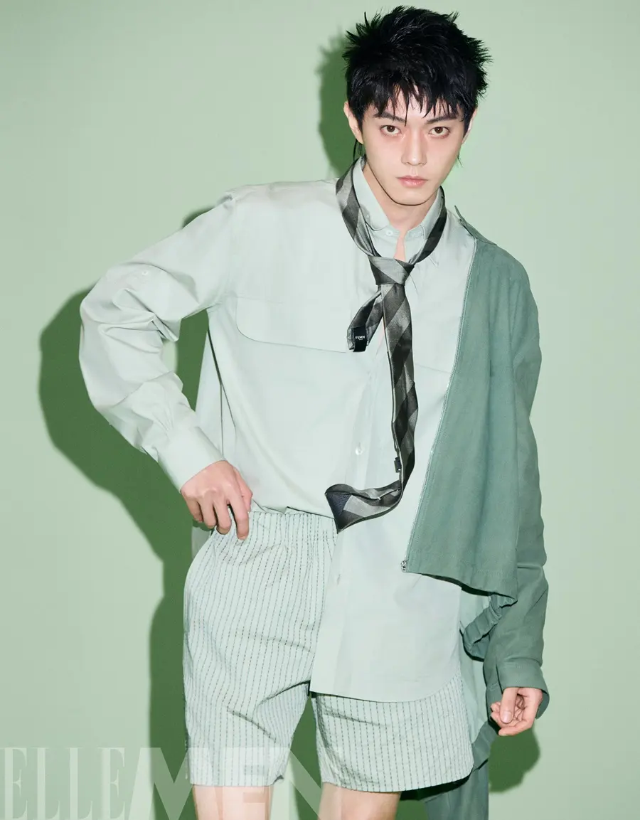 Xu Kai @ ELLEMEN China February 2025