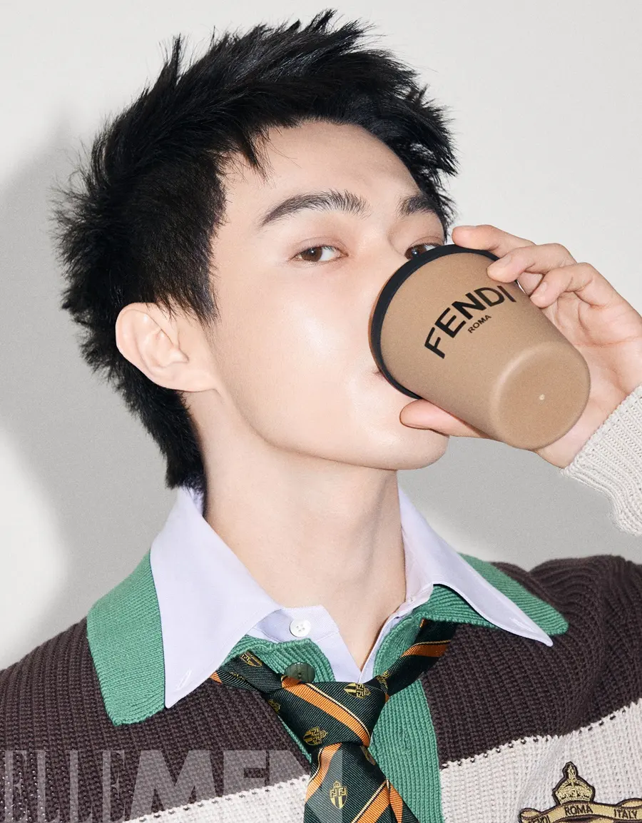 Xu Kai @ ELLEMEN China February 2025