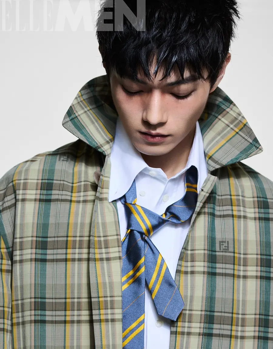 Xu Kai @ ELLEMEN China February 2025