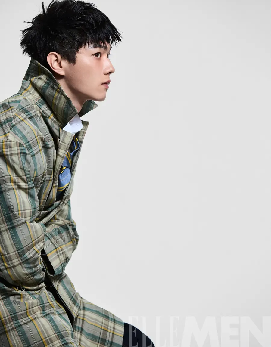 Xu Kai @ ELLEMEN China February 2025