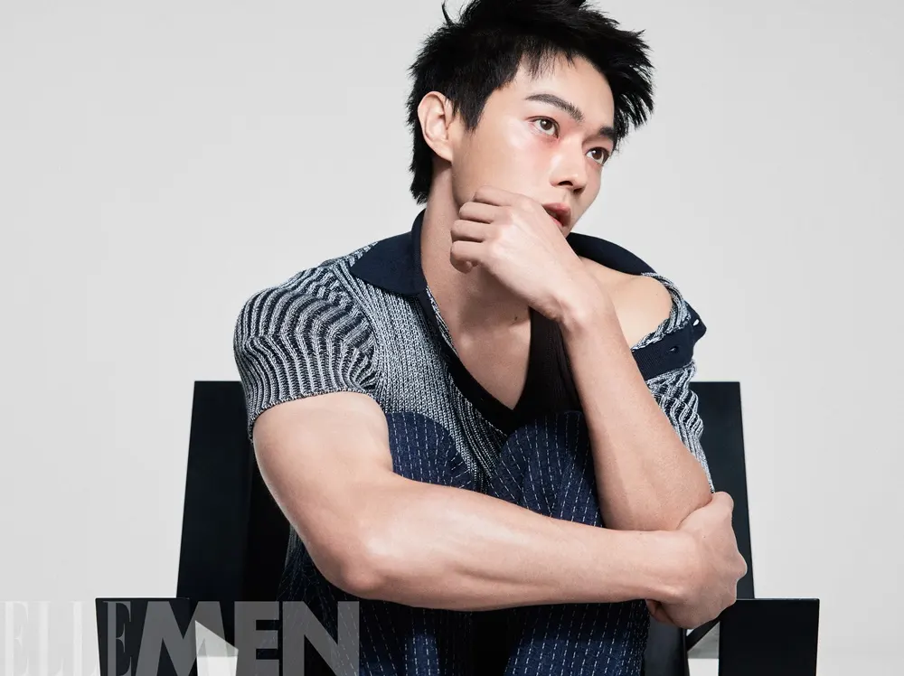 Xu Kai @ ELLEMEN China February 2025