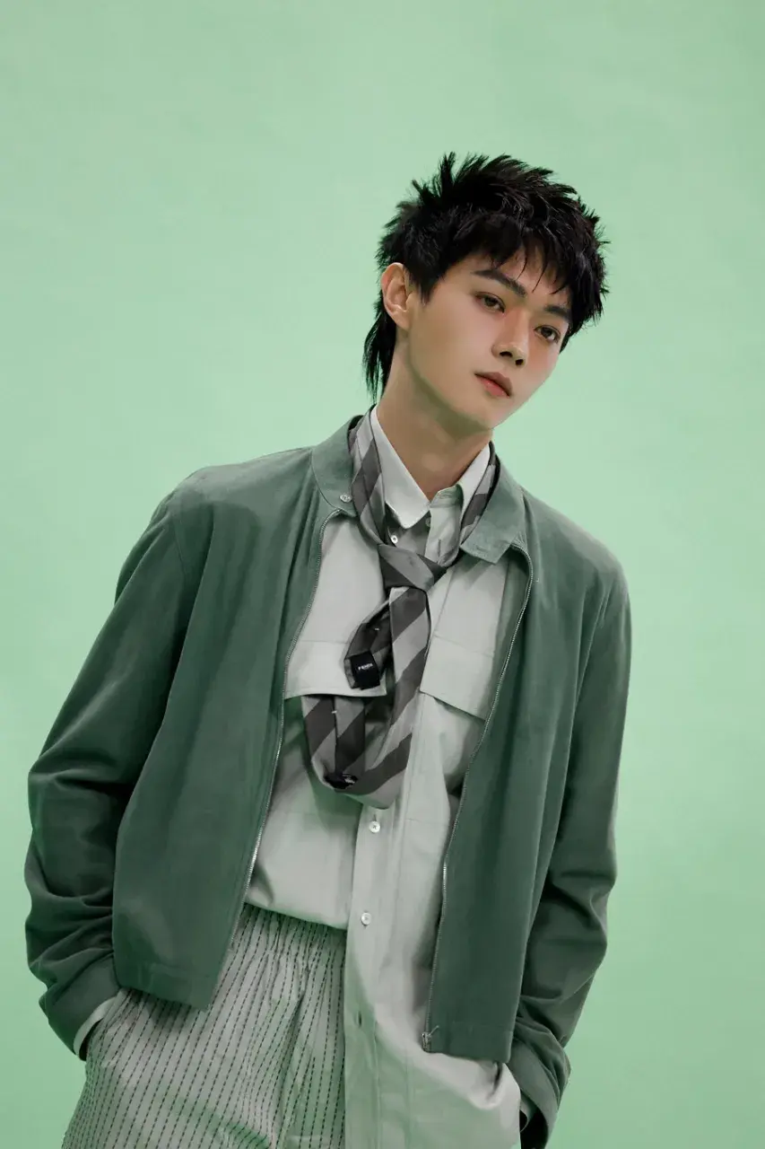 Xu Kai @ ELLEMEN China February 2025