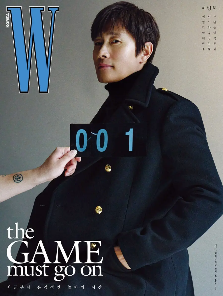 Lee Byung Hun @ W Korea February 2025