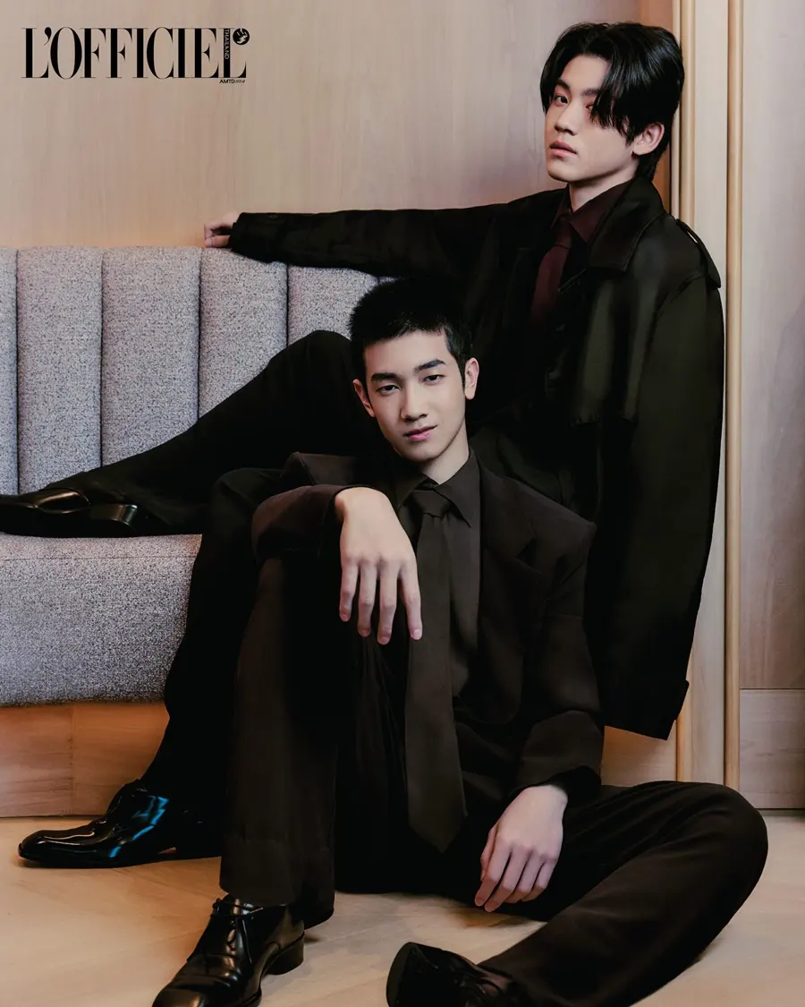 แอลม่อน-ภูมิสุวรรณ & โปรเกรส-ภาสวิชญ์ @ L&rsquo;OFFICIEL Thaland January 2025