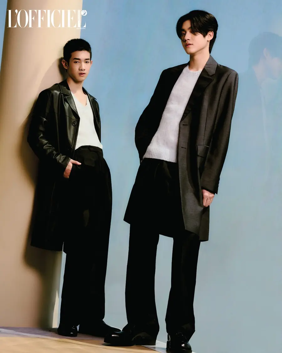 แอลม่อน-ภูมิสุวรรณ & โปรเกรส-ภาสวิชญ์ @ L&rsquo;OFFICIEL Thaland January 2025
