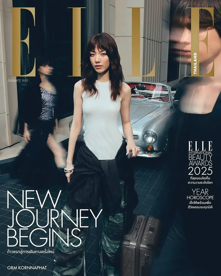 ออม กรณ์นภัส @ ELLE Thailand January 2025