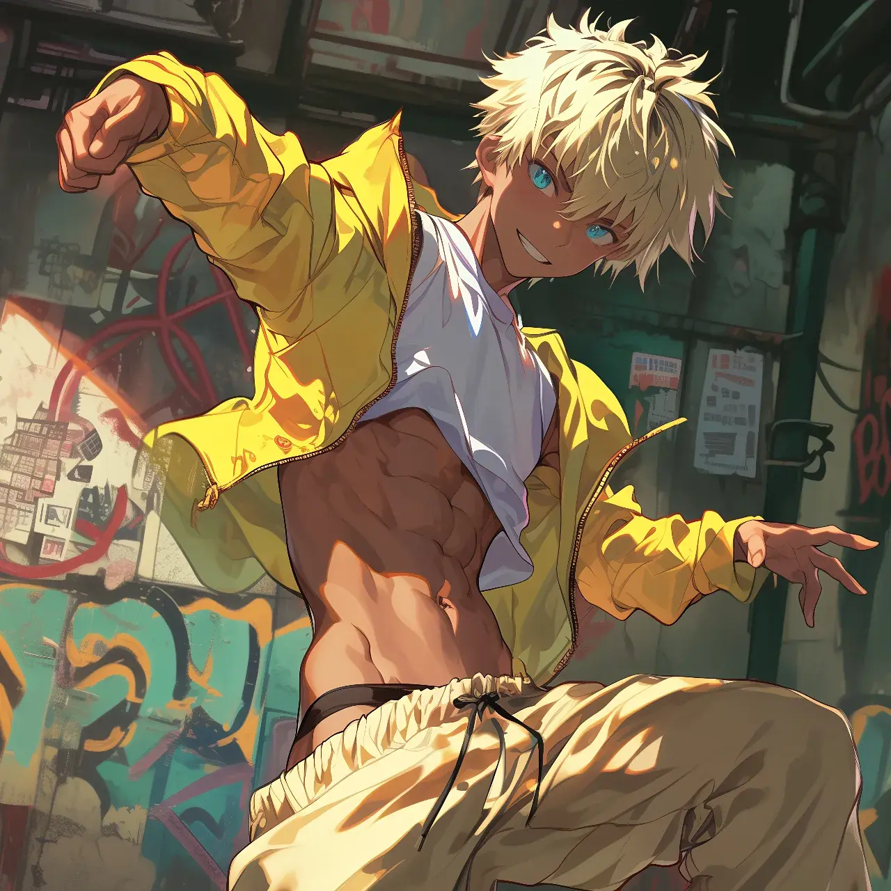 การ์ตูนผู้ชายหล่อเท่ 296