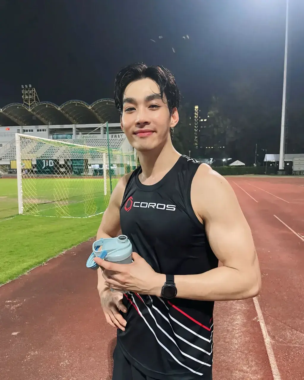 ป่าน คมกฤษณ์ แซ่บน่ารักกล้ามน่าฟัดกำลังดี
