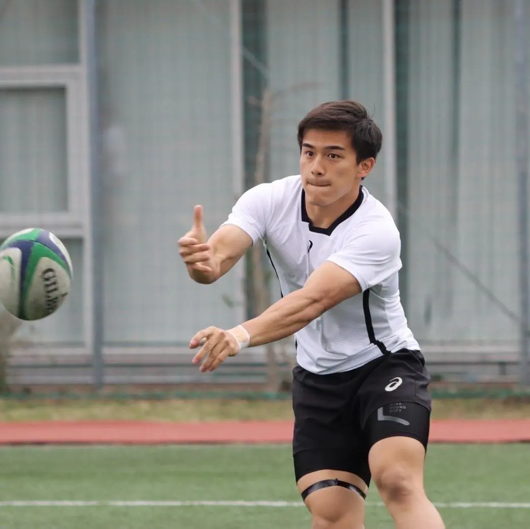 Cool guy playing sports