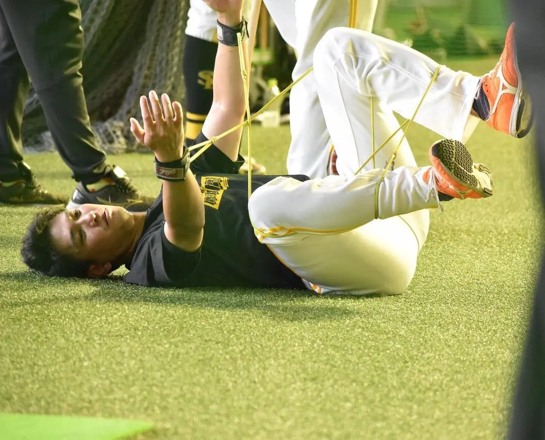 Cool guy playing sports